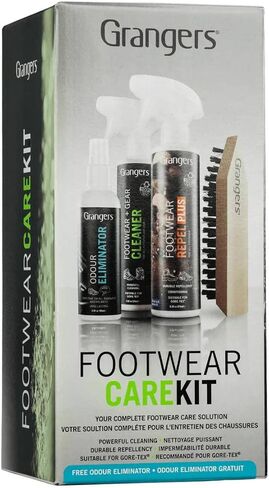 Grangers All-In-One Footwear Care Kit - Black in Saudi Arabia