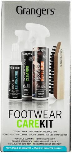 Grangers All-In-One Footwear Care Kit - Black in Saudi Arabia
