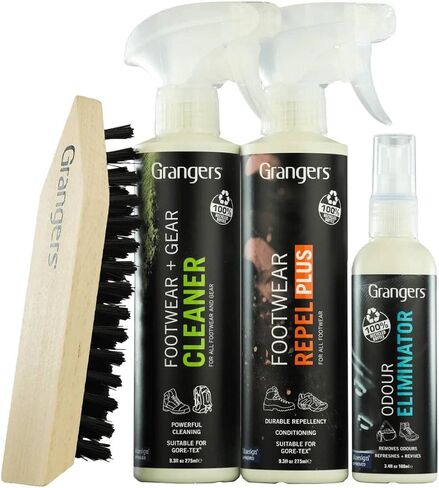 Grangers All-In-One Footwear Care Kit - Black in Saudi Arabia