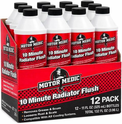 Gunk Motor Medic C1412 10-Minute Radiator Flush - 11 oz.(12 Pack) in Saudi Arabia