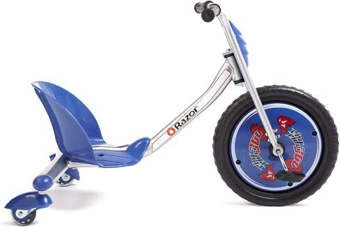 Razor RipRider 360 Caster Trike for Kids Ages 5+ - Lightweight, Rubber Handlebars, Steel Frame, for Riders up to 160 lbs in Kuwait