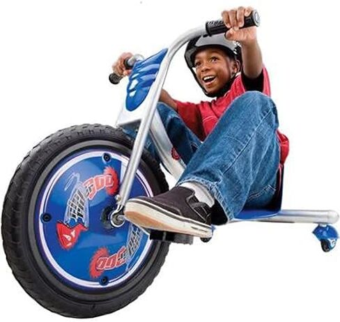 Razor RipRider 360 Caster Trike for Kids Ages 5+ - Lightweight, Rubber Handlebars, Steel Frame, for Riders up to 160 lbs in Kuwait
