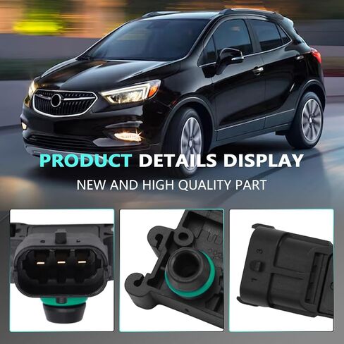 2PCS 55567257 Manifold Absolute Pressure MAP Sensor Fits 2013-2021 Encore, 2011-2017 Cruze, 2012-2020 Sonic, 2014-2021 Trax Replace 2134760, 12592525 in Saudi Arabia