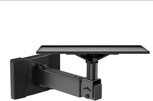 GRFIT دعامة جهاز عرض، دعامة جهاز عرض، تدريب منزلي، صينية مثبتة على الحائط، جهاز عرض تلسكوبي، إطار عالمي، عرض بجانب السرير، حامل جهاز عرض مثبت على الحائط (اللون: C) in Kuwait