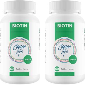 Carson Life DHA & EPA Brain Supplement - 60 Capsules - Brain Improvement, Memory Boost and Maintains Healthy Brain Functions - Made in The USA - 2 Pack in Saudi Arabia