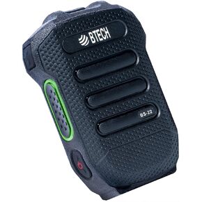 بي تك BS-22 ميكروفون مكبر صوت لاسلكي (اضغط لتتحدث) - ميكروفون مكبر صوت بلوتوث لأجهزة الراديو من سلسلة GMRS-PRO in Kuwait