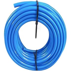 1 Pcs Air Compressor Hose with Connector 10/20/30m Flexible Reinforced PU Air Hose 8 * 5m(5M EU 3-in-1 conn) in Kuwait