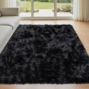 6x9 Area Rug for Living Room: Ultra Soft Fluffy Rug Modern Large Thicked Shag Rug for Bedroom Non Slip Indoor Fuzzy Carpets for Girls Kids Room Nursery Dorm Home Decor Grey in Kuwait