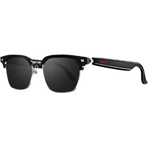 Smart Glasses for Men,Bluetooth Glasses,Audio Glasses Support Adjust Volume,6H Working Time,Handfree Music Call for All Smart Phones in Kuwait