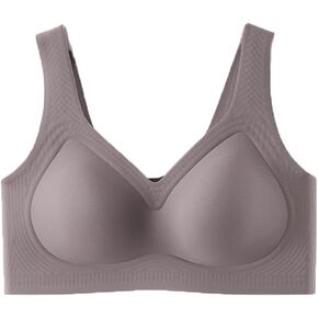 Jelly Bra for Womens Wire-Free Seamless Soft Comfort Full Coverage Push Up Wireless Bras in Kuwait