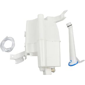 Windshield Washer Fluid Reservoir Tank Assembly Fit for Nissan Rogue 2008 2009 2010 2011 2012 2013＆Rogue Select 2014 2015, 28910-JM000 28915-JG000 w/(Motor+Filler Neck Inlet+Pipe Hose+Cap) in Kuwait