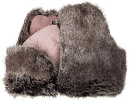 Trapper Hat for Women,Winter Windproof Faux Fur Warm Russian Hat with Earflaps for Ski Outdoor Hunting Cold Weather in Saudi Arabia