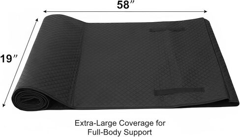 Magical Rolling Creeper Mat ​ – 58"x19" ​Mechanic Mat​ for Effortless Auto Repairs & Garage Work | Durable, Portable ​Mechanic Creeper for Truck Mechanics, DIY Enthusiasts, Ground Maintenance in Kuwait