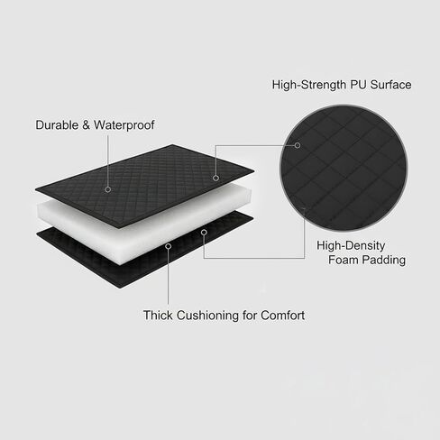 Magical Rolling Creeper Mat ​ – 58"x19" ​Mechanic Mat​ for Effortless Auto Repairs & Garage Work | Durable, Portable ​Mechanic Creeper for Truck Mechanics, DIY Enthusiasts, Ground Maintenance in Kuwait