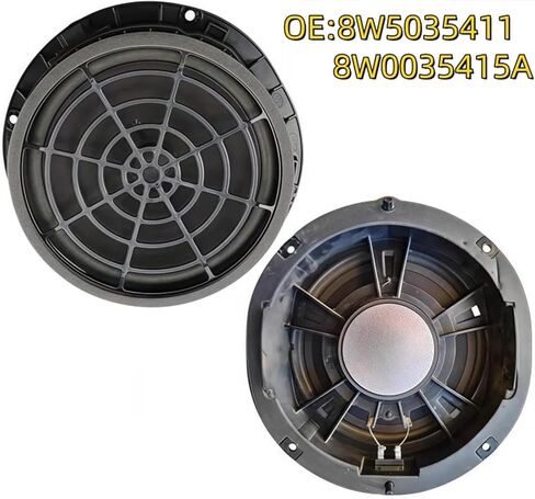 8W5035411 8W0035415A Car Front Rear Door Sound Speaker Horn Trumpet Compatible with Audi A4 S4 B9 A4L Quattro 2017 2018 2019 2020 2021 2022(Rear) in Saudi Arabia