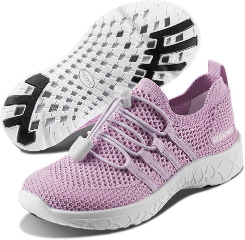 أحذية مائية للمشي لمسافات طويلة من SEEKWAY للأطفال والأطفال الصغار - أحذية مائية سريعة الجفاف وحافية القدم لركوب الأمواج والسباحة على الشاطئ وحمام السباحة وإكسسوارات رياضة الكاياك وأساسيات التخييم غير قابلة للانزلاق للأولاد والبنات بمقاسات in Kuwait