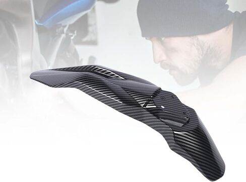 Front Mudguard, Carbon Fiber Style Impact Proof Splash Guard with ABS Material, Protector Mudguard Replacement for Talaria Sting X3 MX3 MX4 Electric Dirt Bike in Saudi Arabia
