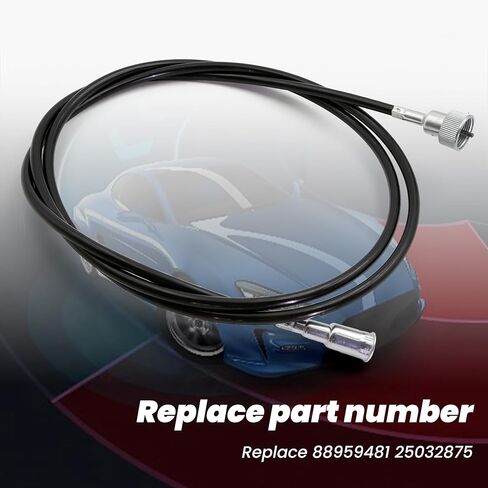 كابل عداد السرعة ASTROSYNC مناسب لسيارة Chevy Monte Carlo El Camino V10 V20 V30 K5 Blazer K10 Buick Regal Pontiac Grand Prix Oldsmobile Cutlass GMC Caballero 1985 1986 1987 1988 استبدال 88959481 25032875 in Kuwait