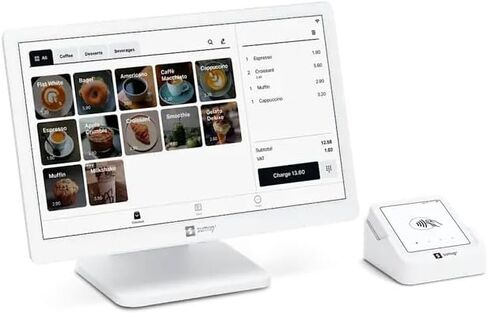 حزمة SumUp POS Lite وSolo Card Reader - نظام نقطة بيع الكل في واحد مزود بشاشة تعمل باللمس مقاس 13 بوصة ومعالجة دفع متكاملة in Kuwait