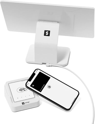 حزمة SumUp POS Lite وSolo Card Reader - نظام نقطة بيع الكل في واحد مزود بشاشة تعمل باللمس مقاس 13 بوصة ومعالجة دفع متكاملة in Kuwait