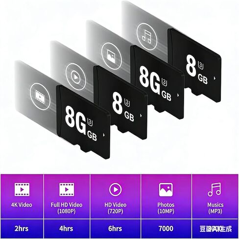 بطاقة Ourlife SD وقارئ البطاقات مناسبة للكاميرات، MP3، MP4 in Kuwait