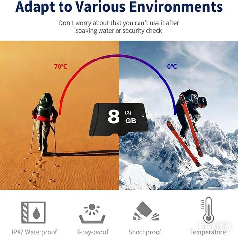 بطاقة Ourlife SD وقارئ البطاقات مناسبة للكاميرات، MP3، MP4 in Kuwait