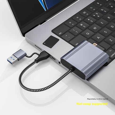Aluminum Alloy Type BE Standard Card Reader Consistent USB Three Fraction 10Gbps Data Transfer Type BE to USB Create Reader in Saudi Arabia