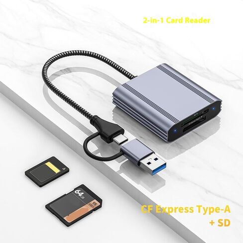 Aluminum Alloy Type BE Standard Card Reader Consistent USB Three Fraction 10Gbps Data Transfer Type BE to USB Create Reader in Saudi Arabia