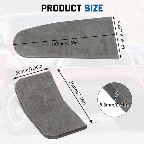 BMC Body Mount Chop Plates for Toyota Tacoma 2005-2021 for Toyota 4Runner 2003-2022, Weld-On Cab Mount Chop Kit, CMC Replacement for Toyota FJ Tacoma Accessories in Kuwait