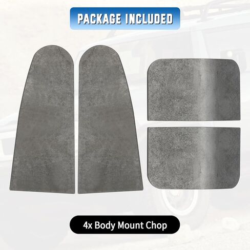 BMC Body Mount Chop Plates for Toyota Tacoma 2005-2021 for Toyota 4Runner 2003-2022, Weld-On Cab Mount Chop Kit, CMC Replacement for Toyota FJ Tacoma Accessories in Kuwait