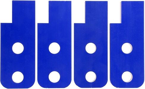 2in ATV Full Lift Kit for 450/660 / 700, Blue Aluminum and Steel, Practical Fit - Increases Ground Clearance, CNC Machined Durable Design, Off - Road Upgrade in Kuwait