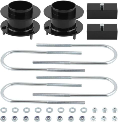 3" Front 2" Rear Leveling Lift Kit Compatible with Automotive Motorcycle Parts Ram 2500 3500 4WD 1994 2013 Black in Saudi Arabia
