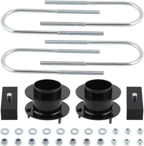 3" Front 2" Rear Leveling Lift Kit Compatible with Automotive Motorcycle Parts Ram 2500 3500 4WD 1994 2013 Black in Saudi Arabia