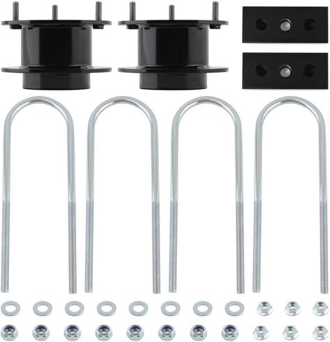 3" Front 2" Rear Leveling Lift Kit Compatible with Automotive Motorcycle Parts Ram 2500 3500 4WD 1994 2013 Black in Saudi Arabia