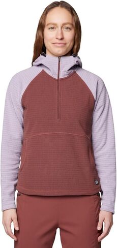 Mountain Hardwear womens Summit Grid Half Zip Hoody in Kuwait