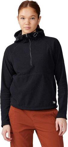 Mountain Hardwear womens Summit Grid Half Zip Hoody in Saudi Arabia