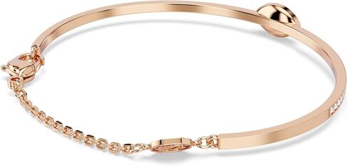 Swarovski Symbolica bangle, Eye, Multicolored, Rose gold-tSwarovski One plated in Saudi Arabia