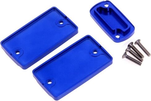 For Suzuki DL 1050 V-Strom Accessories 2020-2022 | DL 1000 XT VStrom 2017-2019 Modified Parts | DL1000 V-Strom 2014-19 Motorcycle Front and Rear Brake Master Cylinder Fluid Reservoir Cover (Blue) in Kuwait