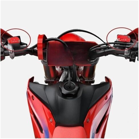 Motorcycle Front Brake Clutch Cap Front Brake Clutch Reservoir Cover for CRF450R CRF450RX CRF 450R 450RX 2021-2023 2021 2022 2023 Motorcycle Oil Fluid in Saudi Arabia