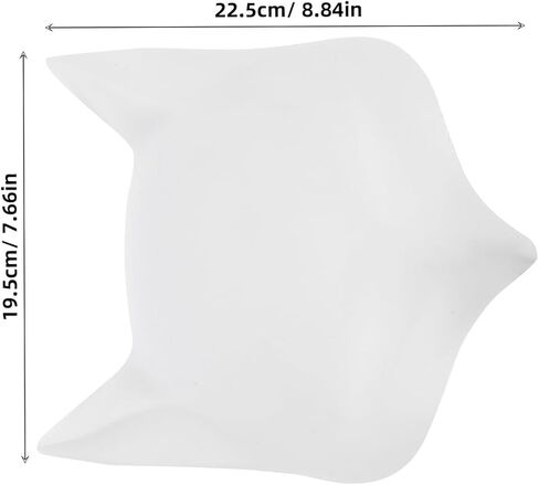 LIFKOME 4pcs Fox Mask : Blank White DIY Face Masks Animal Cosplay Dress Up Costume Masquerade Halloween - for Parties and Events Ideal Party Prop in Saudi Arabia