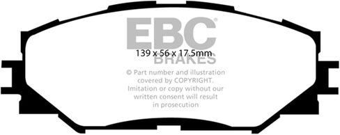 EBC Brakes DP61791 6000 Series Greenstuff Truck and SUV Brake Pad in Saudi Arabia