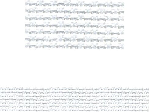 DMC TC8436-6750 Silver Label Aida Cloth with Soft Tube, White, 15 by 18-Inch in Saudi Arabia