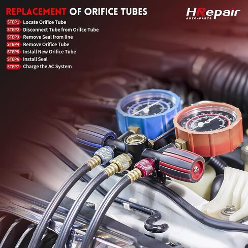 A/C Orifice Tube 10-PCS丨fits for 2007-2018 Ford E-150 E-250 E-350 E-450 Super Duty丨EX5655C in Kuwait