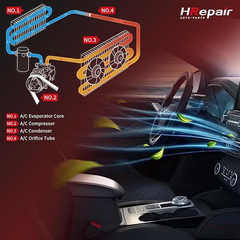 A/C Orifice Tube 10-PCS丨fits for 2007-2018 Ford E-150 E-250 E-350 E-450 Super Duty丨EX5655C in Kuwait