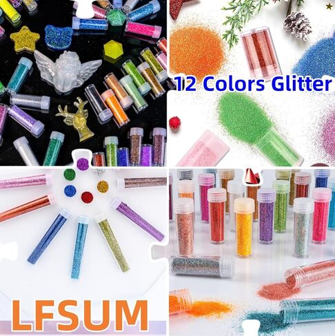 مجموعة أدوات تقليب الأكواب للمبتدئين، خلاط راتنجات الإيبوكسي الكهربائي، أداة تدوير الأكواب الدوارة، مسحوق لامع، مجموعة راتنجات الإيبوكسي للأكواب للمبتدئين مع الإيبوكسي (أحمر وردي) in Kuwait