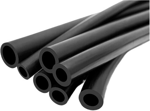 1/2/5M Black Rubber Hose ID2/3/4/5/6/7/8/910/11/12/14/16/18mm Oil Resistant Tubing Rubber Flexible Soft Fuel Tank Pipe(2M_ID 5XOD 8MM) in Kuwait