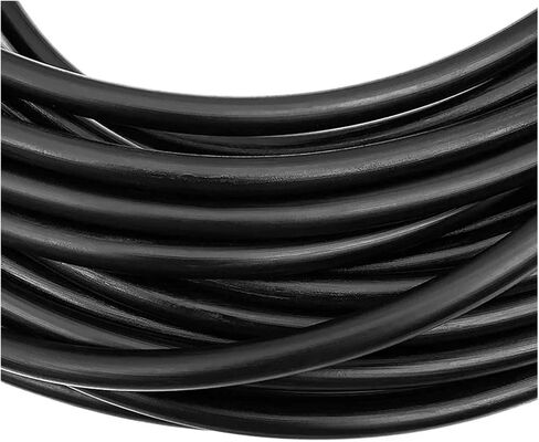 1/2/5M Black Rubber Hose ID2/3/4/5/6/7/8/910/11/12/14/16/18mm Oil Resistant Tubing Rubber Flexible Soft Fuel Tank Pipe(2M_ID 5XOD 8MM) in Kuwait