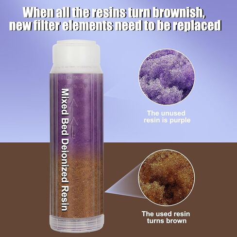 نظام مياه نظيف لغسيل السيارات، فلتر مياه منزوع الأيونات مع الراتنج، نظام مياه منزوع الأيونات لغسيل السيارات، وحدة شطف محمولة خالية من البقع للمركبات الترفيهية والدراجات النارية والسيارات، بدون تجفيف المناشف، راتنج متغير اللون in Kuwait