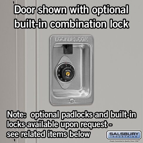 18" Wide Single Tier Standard Metal Locker - 3 Wide - 6 Feet High - 18 Inches Deep - Gray - Unassembled in Saudi Arabia