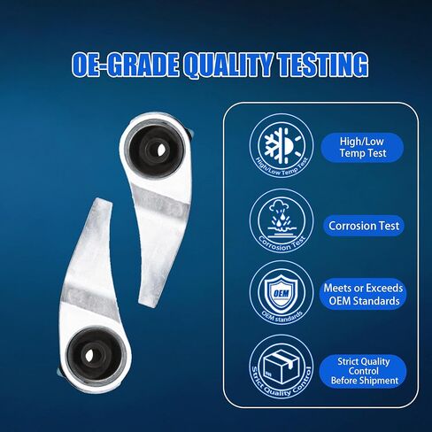 مجموعة شماعات كاتم صوت العادم الخلفي متوافقة مع شماعات العادم الخلفية اليسرى واليمنى من Jee.p Cherokee، تحل محل 68141919AB 68141918AB 53321821 in Kuwait